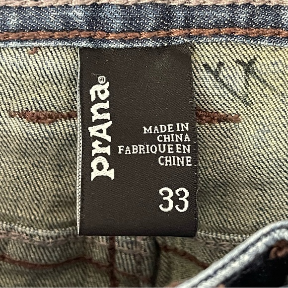 Prana Rogan Relaxed Fit Jeans Size 33 - Picture 5 of 7